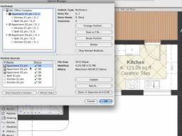 ArchiCAD 12 uued omadused - Kiirsideme moodulite (Hotlink) haldus