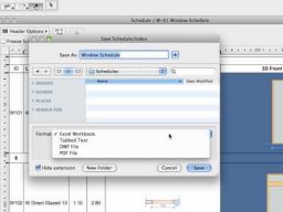 ArchiCAD 14 uued omadused - T&auml;iustatud andmetabelite k&auml;sitlemine