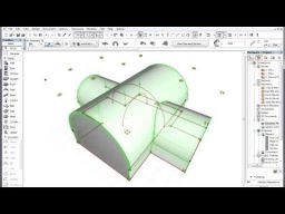 ArchiCAD 15 - Intelligentsed &uuml;hendused - Elementide keerulisem l&otilde;ikamine (Trim) katuste ja koorikuteni