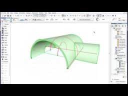 ArchiCAD 15 - Intelligentsed &uuml;hendused - Lihtne elementide l&otilde;ikamine (Trim) katuste ja koorikuteni