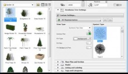 ArchiCAD 18 uued omadused: Uued 2D puud ja 3D puude (Trees) t&auml;iustused