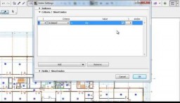 ArchiCAD 18 uued omadused: Uued muudatuste (Change) ja teemadega (Issue) seotud v&auml;ljad loendite indeksites (Sheet Index)