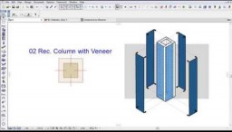 ARCHICAD 19 uued omadused - Andmetabelid - Postide kattekihtide (Column Veneers) pindade (Skin Areas) listimine