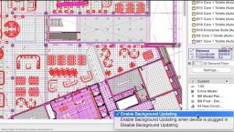 ARCHICAD 19 uued omadused - J&otilde;udluse t&auml;iustused - Taustal uuendamine