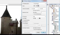 ARCHICAD 19 uued omadused - Punktipilved (Point Cloud) - Punktipilvede objektid 3D vaatetena (Viewpoint)
