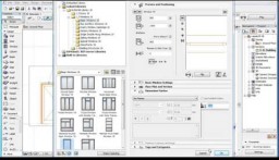 ARCHICAD 19 uued omadused - Uued sildi t&uuml;&uuml;bid: Door Window Stamp
