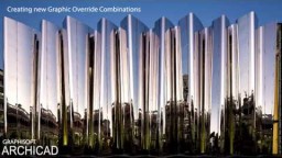 ARCHICAD 20 - Uute graafiliste oma h&auml;&auml;lestuste (Graphic Override) kombinatsioonid