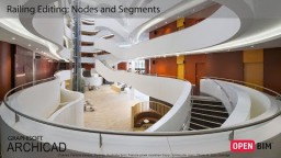 ARCHICAD 21 - Piirde t&ouml;&ouml;tlemine: Tipud ja segmendid