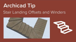 Archicad Tip - Kohanda trepi mademe nihkeid ja nurgaastmeid