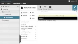 BIMcloud haldamise (Management) valikud
