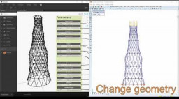 Dynamo AxisVM-i - Demo #3 - Shukhovi torn