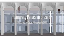 Oscar Niemeyer - Itamarati palee – Klassika taasmudelleeritud ARCHICAD-s