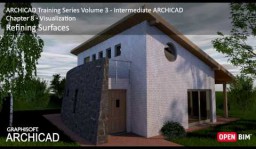 Pinnakatete (Surfaces) t&auml;iustamine - ArchiCAD 20 Koolituse Seeriad Osa 3 – 44-52